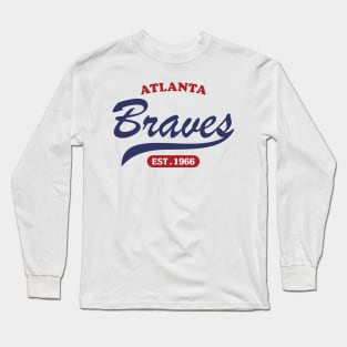 Atlanta Braves Classic Style Long Sleeve T-Shirt